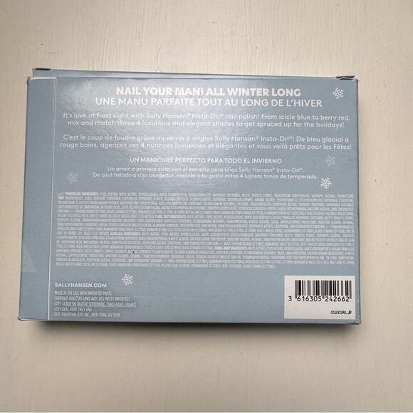 Sally Hansen Ski Son Multipack Four Nail Polishes Seasonal Winter Colors Kit NWT - Picture 3 of 8